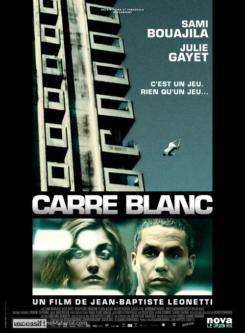 Carr&eacute; blanc - French Movie Poster