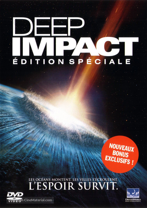 Deep Impact - French DVD movie cover