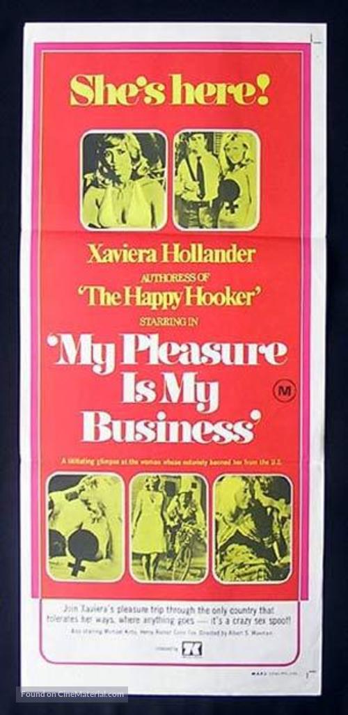 My Pleasure Is My Business - Australian Movie Poster