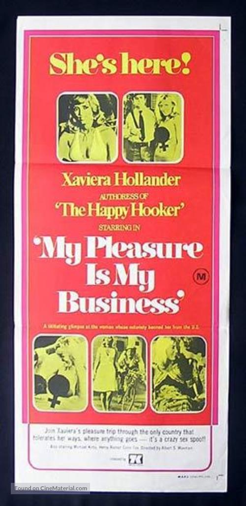 My Pleasure Is My Business - Australian Movie Poster