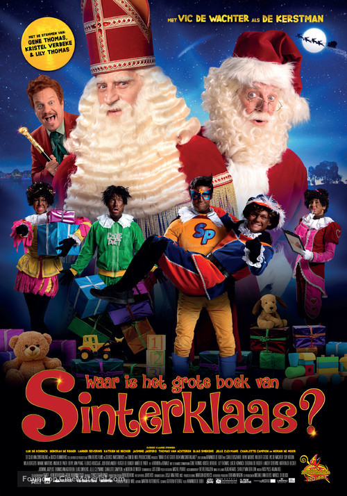 Waar is het Grote Boek van Sinterklaas? - Belgian Movie Poster