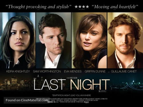 Last Night - British Movie Poster