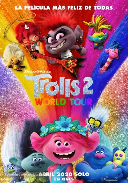 Trolls World Tour - Argentinian Movie Poster