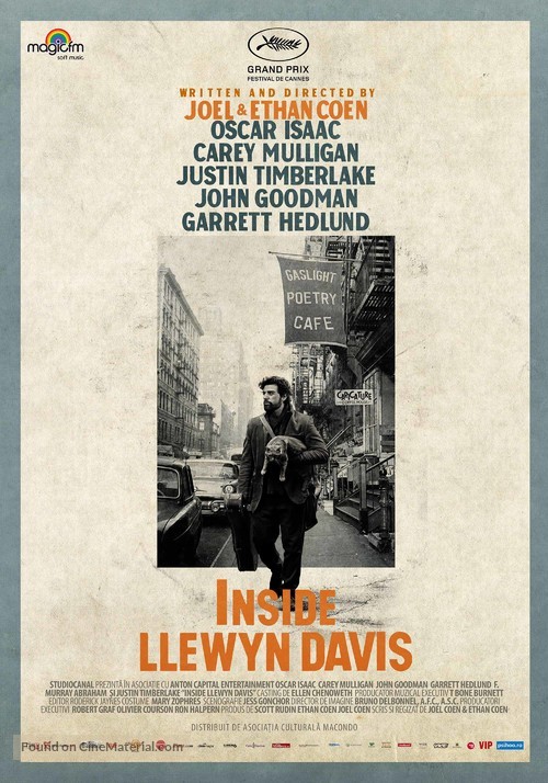 Inside Llewyn Davis - Romanian Movie Poster