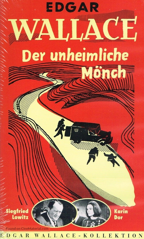Der unheimliche M&ouml;nch - German VHS movie cover