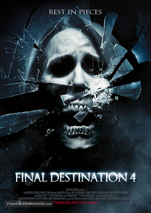 The Final Destination - German Movie Poster