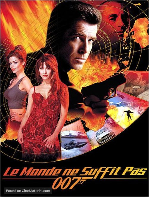 The World Is Not Enough - French Movie Cover