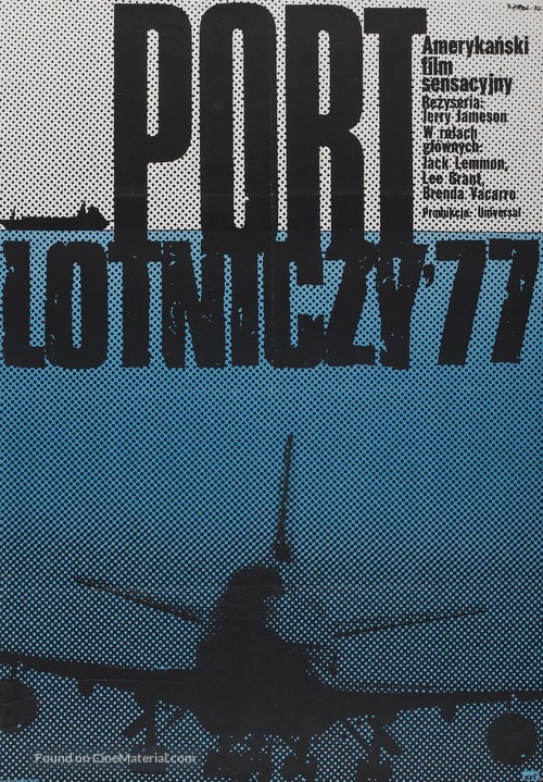 Airport &#039;77 - Polish Movie Poster