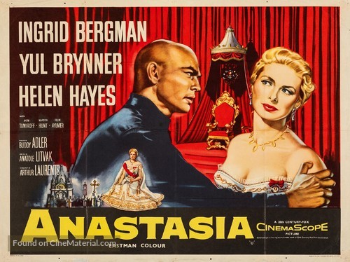 Anastasia - British Movie Poster