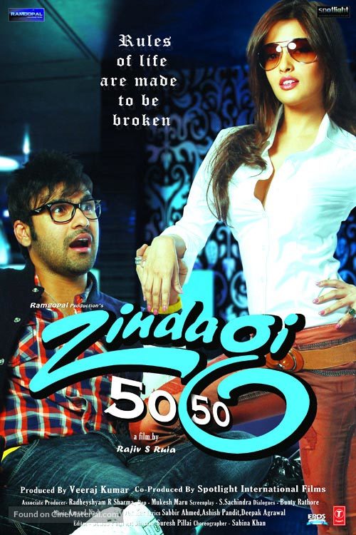 Zindagi 50 50 - Indian Movie Poster