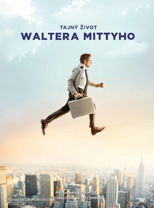 The Secret Life of Walter Mitty - Slovak Movie Poster