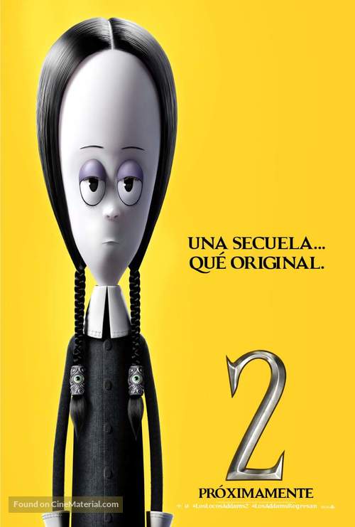 The Addams Family 2 - Mexican Movie Poster