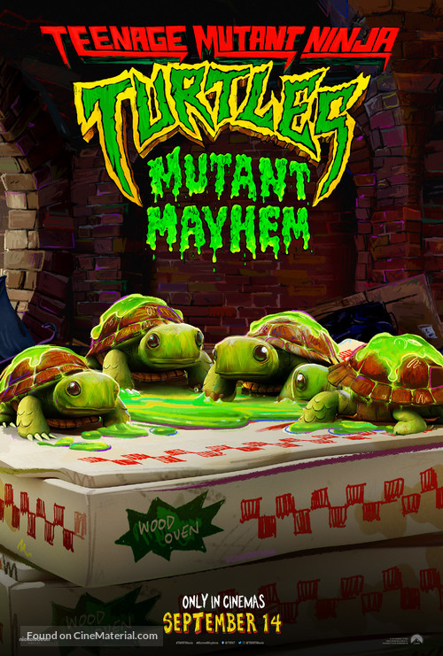 Teenage Mutant Ninja Turtles: Mutant Mayhem - Australian Movie Poster