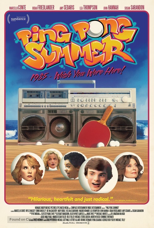 Ping Pong Summer - Movie Poster