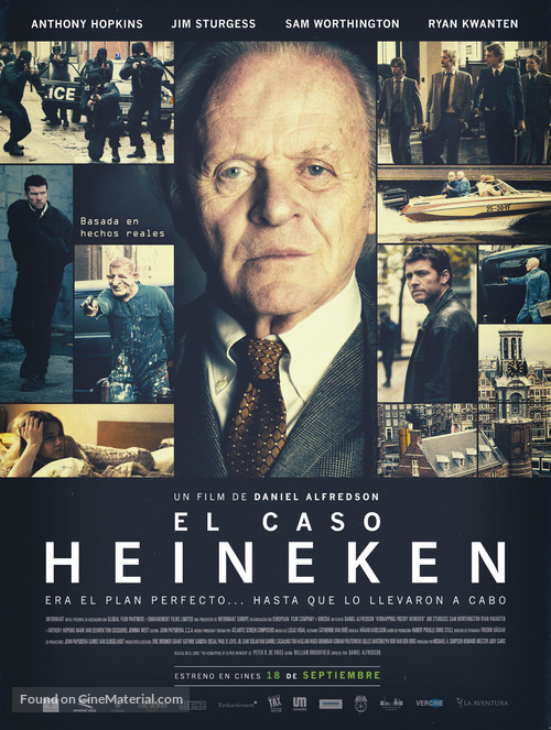 Kidnapping Mr. Heineken - Spanish Movie Poster