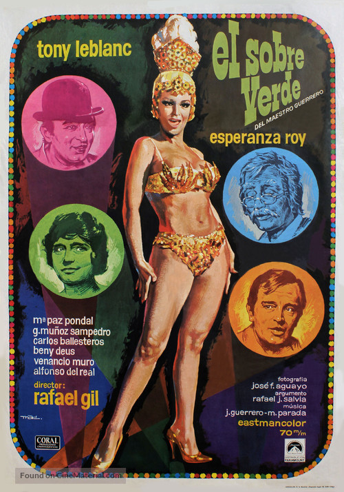 El sobre verde - Spanish Movie Poster