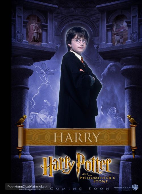 Harry Potter and the Philosopher&#039;s Stone - British Character movie poster