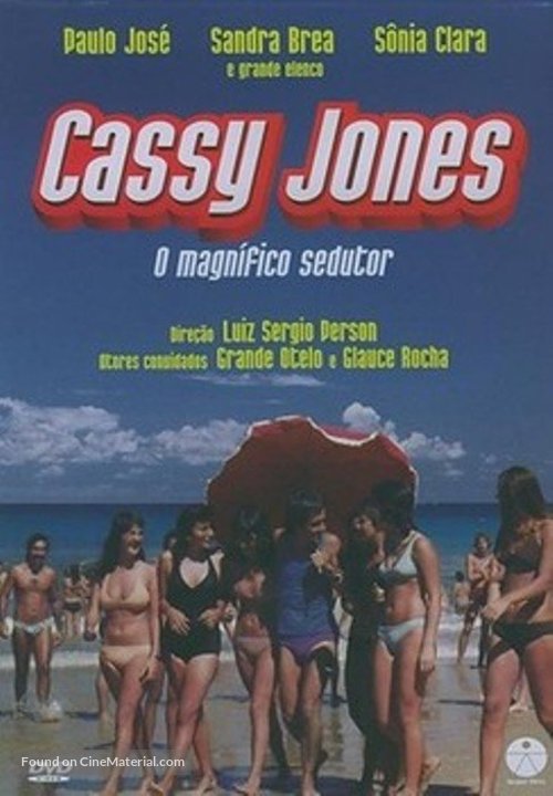 Cassy Jones, o Magn&iacute;fico Sedutor - Brazilian DVD movie cover