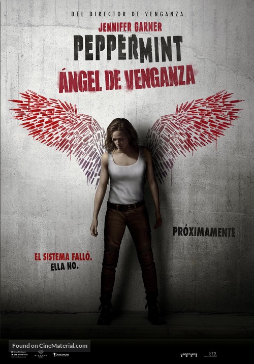 Peppermint - Spanish Movie Poster