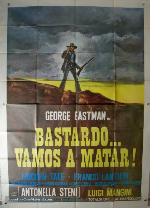Bastardo, vamos a matar - Italian Movie Poster