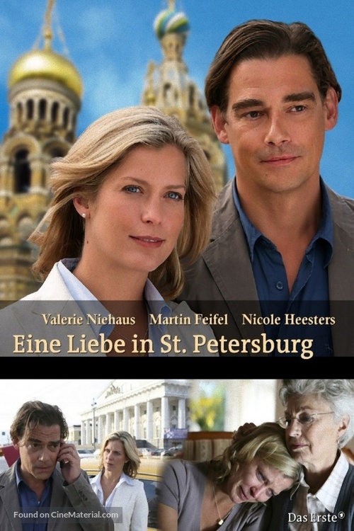 Eine Liebe in St. Petersburg - German Movie Cover