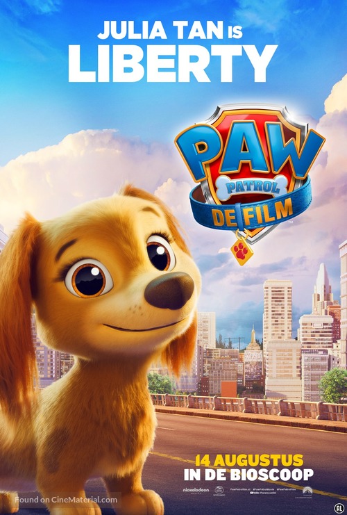 Paw Patrol: The Movie - Dutch Movie Poster