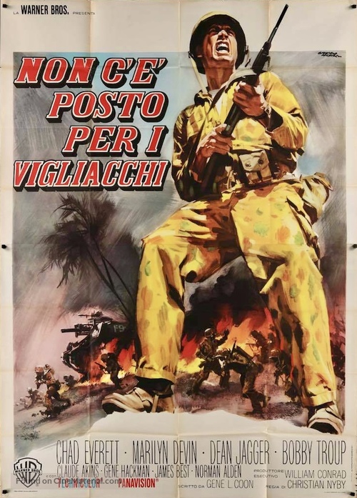 First to Fight - Italian Movie Poster