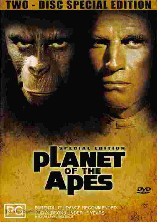 Planet of the Apes - Australian Movie Cover