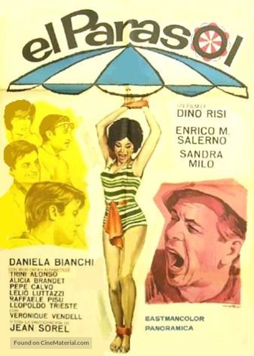 L&#039;ombrellone - Spanish Movie Poster