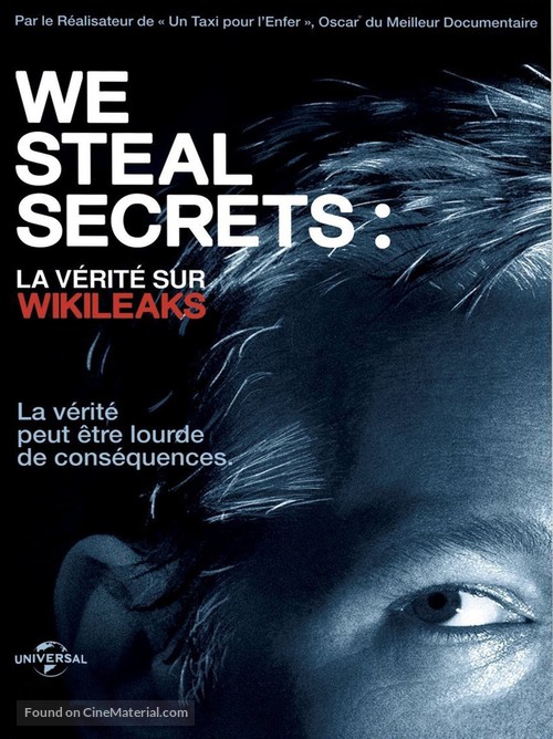 We Steal Secrets: The Story of WikiLeaks - French DVD movie cover