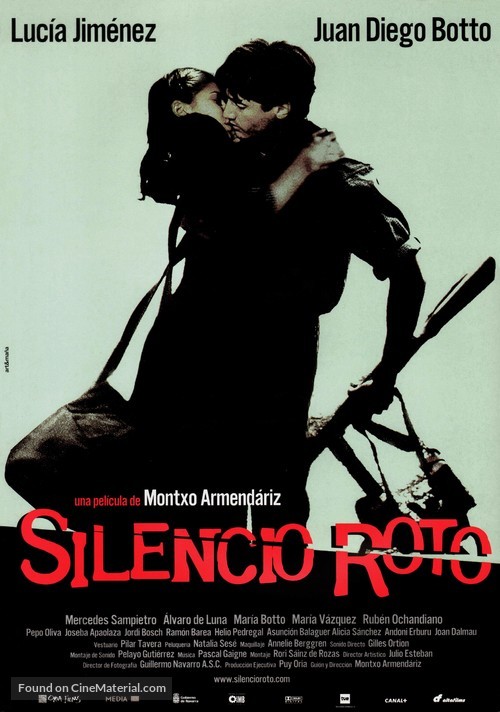 Silencio roto - Spanish Movie Poster