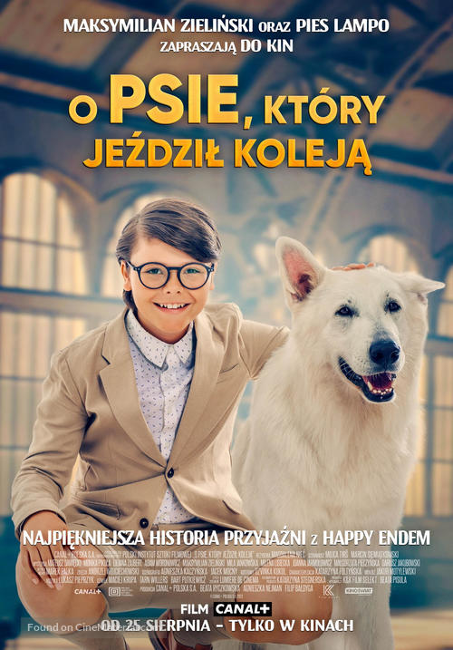 O psie, kt&oacute;ry jezdzil koleja - Polish Movie Poster