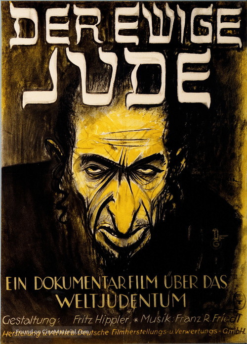 Ewige Jude, Der - German Movie Poster