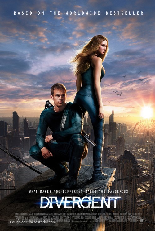 Divergent - Danish Movie Poster