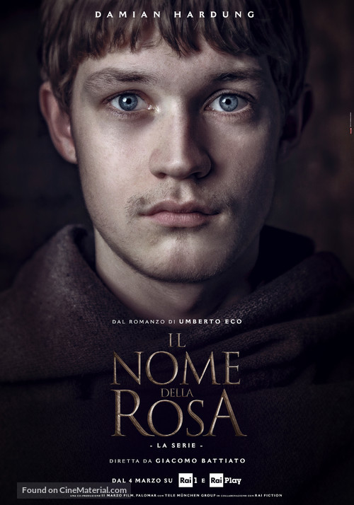 &quot;Der Name der Rose&quot; - Italian Movie Poster