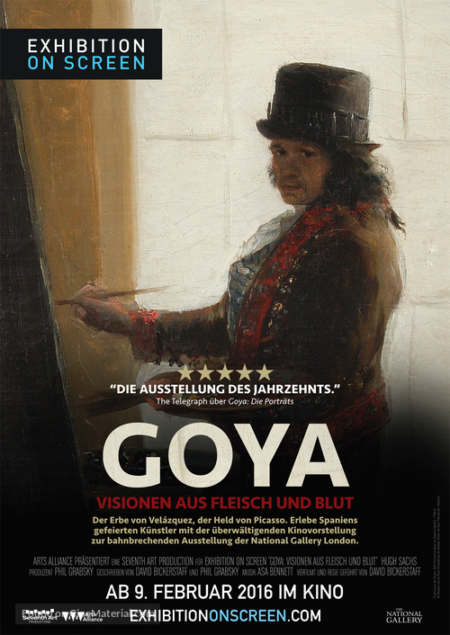 Goya: Visions of Flesh and Blood - German Movie Poster