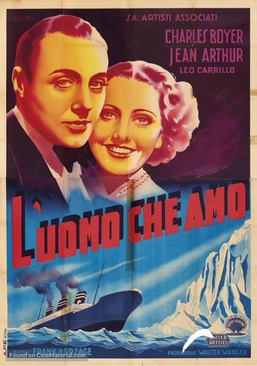 History Is Made at Night - Italian Movie Poster