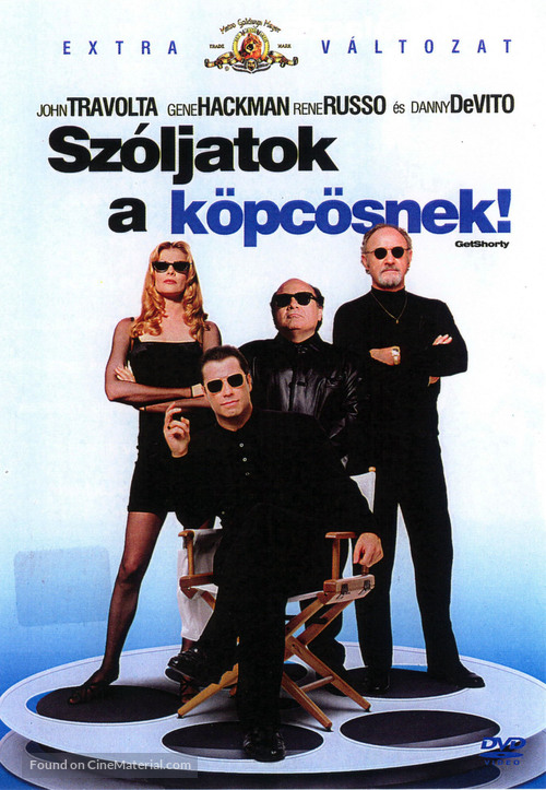 Get Shorty - Hungarian DVD movie cover