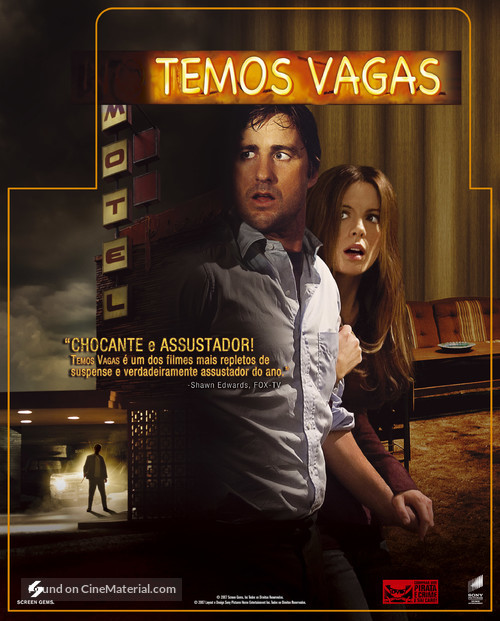 Vacancy - Brazilian Blu-Ray movie cover