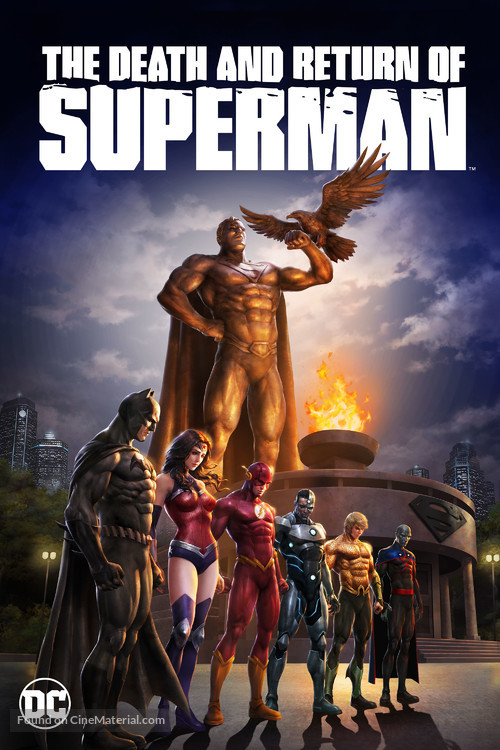 The Death and Return of Superman - DVD movie cover