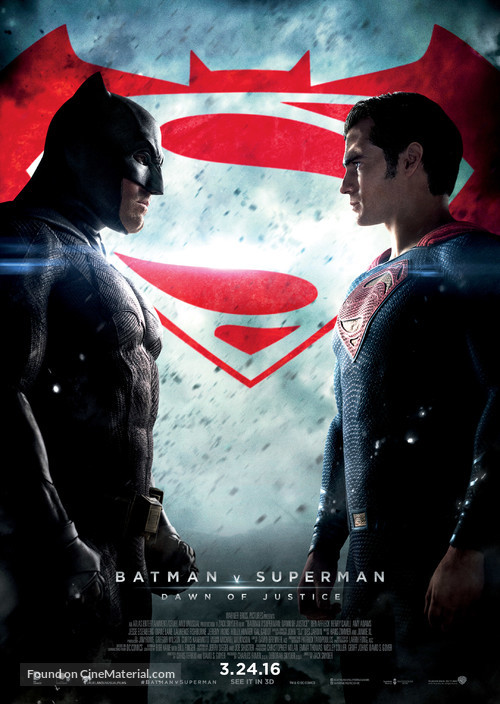 Batman v Superman: Dawn of Justice - Hong Kong Movie Poster