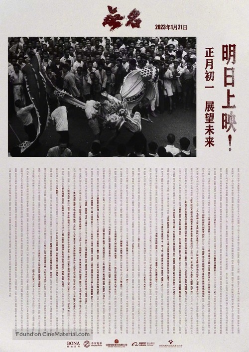 Anonymous - Chinese Movie Poster