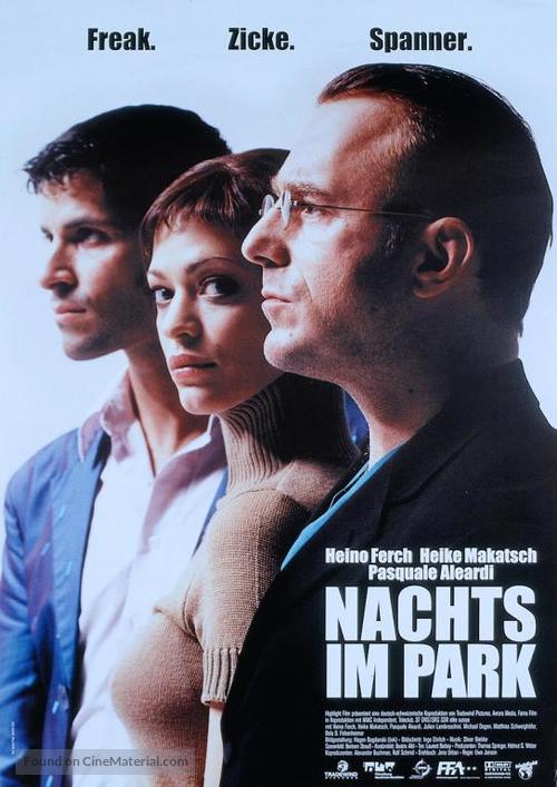 Nachts im Park - German Movie Poster