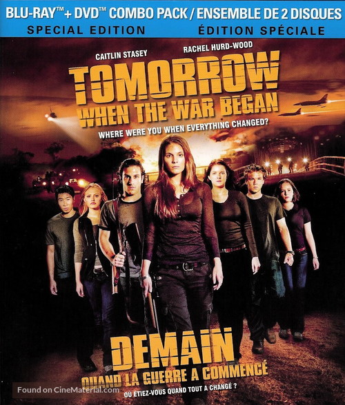 Tomorrow, When the War Began - Canadian Blu-Ray movie cover