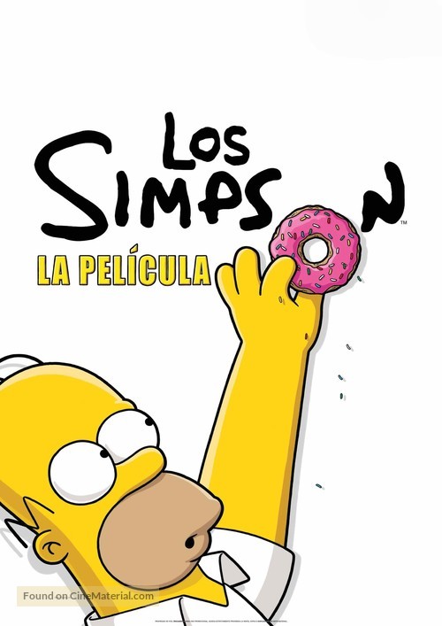 The Simpsons Movie - Spanish Movie Poster