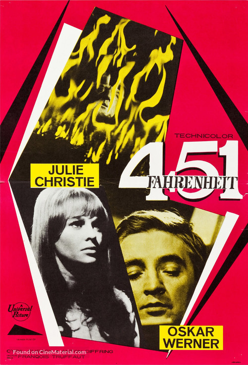 Fahrenheit 451 - Finnish Movie Poster