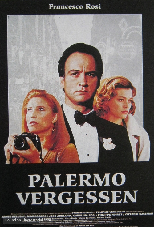 Dimenticare Palermo - German Movie Poster