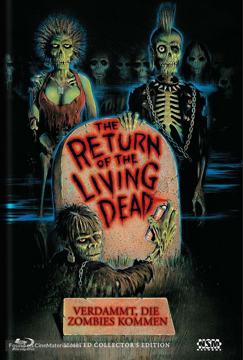 The Return of the Living Dead - Austrian Movie Cover