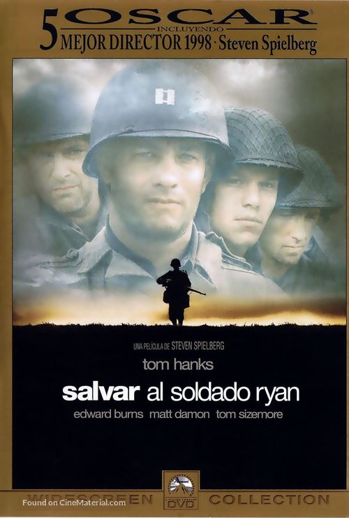 Saving Private Ryan - Spanish Movie Cover