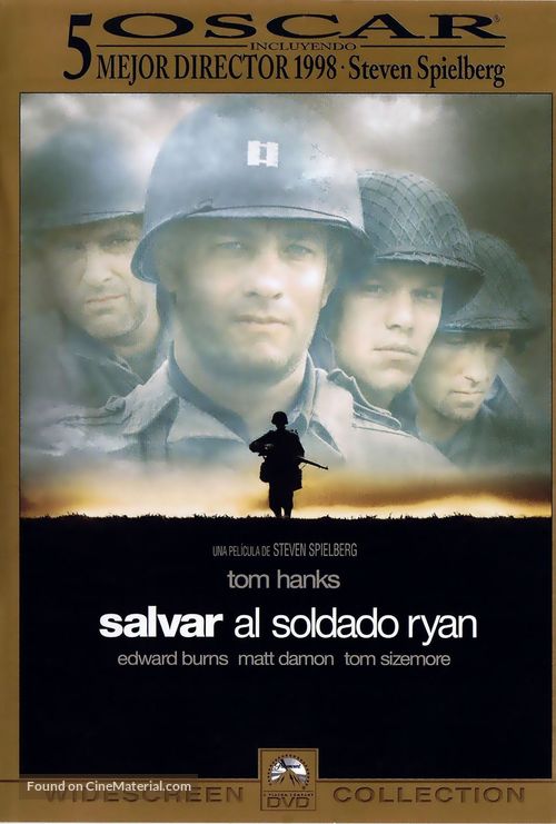 Saving Private Ryan - Spanish Movie Cover